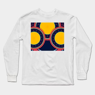 Patterns of the Stained Glass Window Long Sleeve T-Shirt